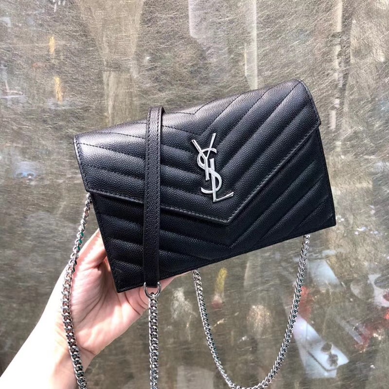 [premium] S 생로* WOC 체인백 은장